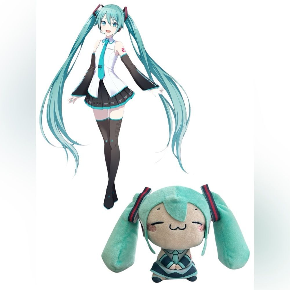 Hatsune Miku MOCHIPICO Plush Toy B 
Authentic Brand New by Furyu